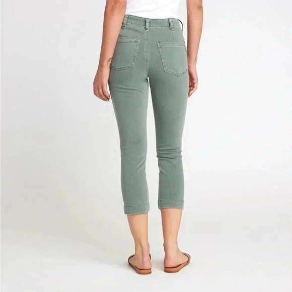 Silver Jeans Utility Slim Crops W27L25 - Picture 2 of 6